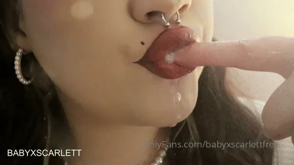 Oral fixation https onlyfans com 871661937 babyxscarlettfree 