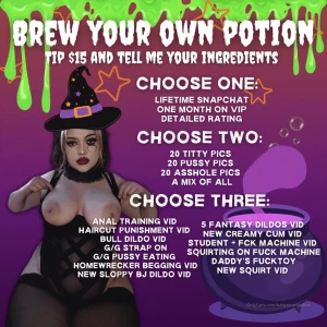 babyxscarlettfree - Tip 15 and tell me your choices from this list 