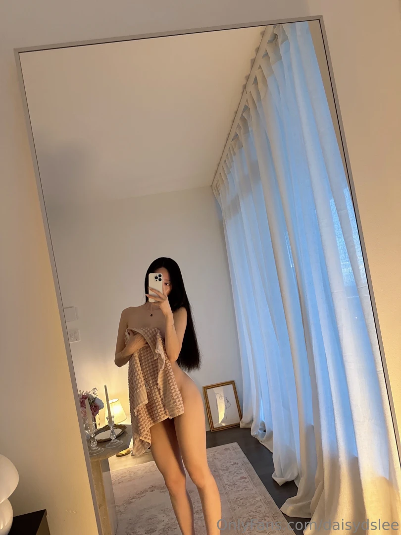 Shower done hair done 