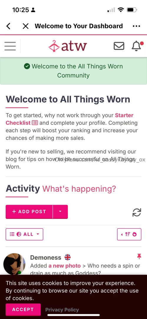 I ve had a feeling people interested in buying some of my clothes i m 