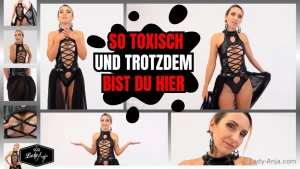 So toxisch und trotzdem bist du hier toxisch steht f r b sartig gef