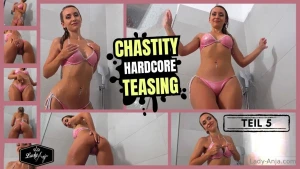 Chastity hardcore teasing teil 5 das wird hart mein keuscher untertan