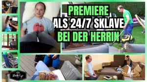 Premiere als 24 7 sklave bei der herrin sklavenjackpot eine woche im