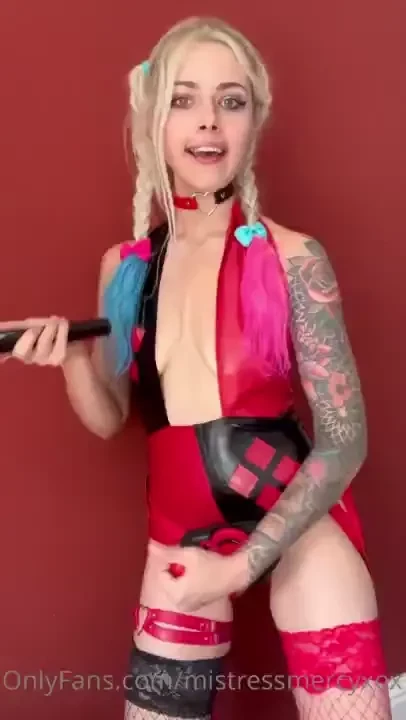 Harley quinn strapon cosplay preview 