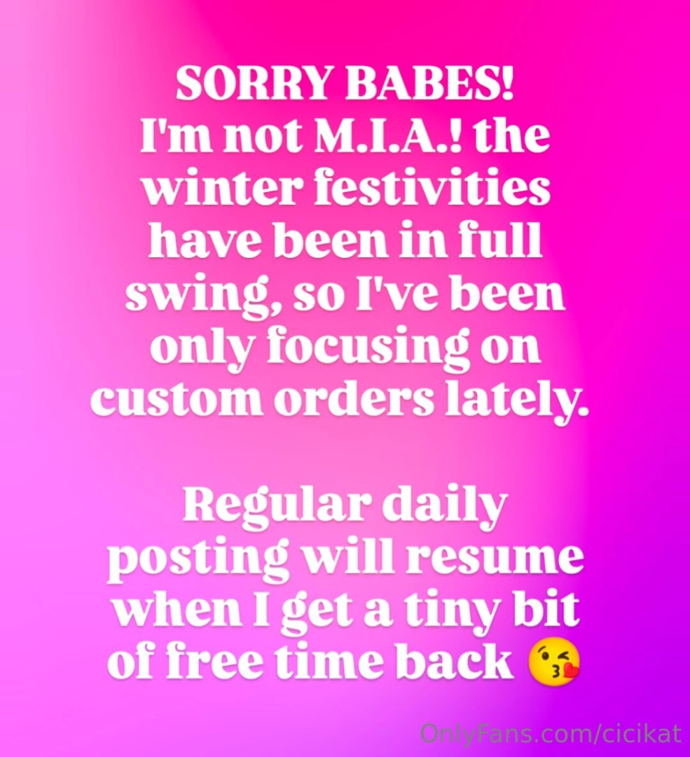 I m not gone just busy i m still here for you the last week or so i ve part 1 