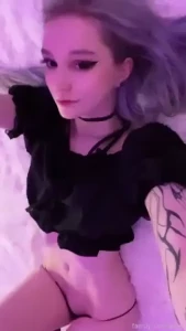 Will u chill with me xx gothgirl anime panties