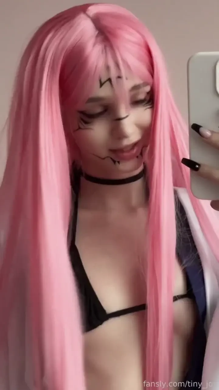 438338355743174656 - The demon sukuna lives inside me cosplay jujutsukaisen fyp egirl 