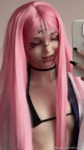 The demon sukuna lives inside me cosplay jujutsukaisen fyp egirl