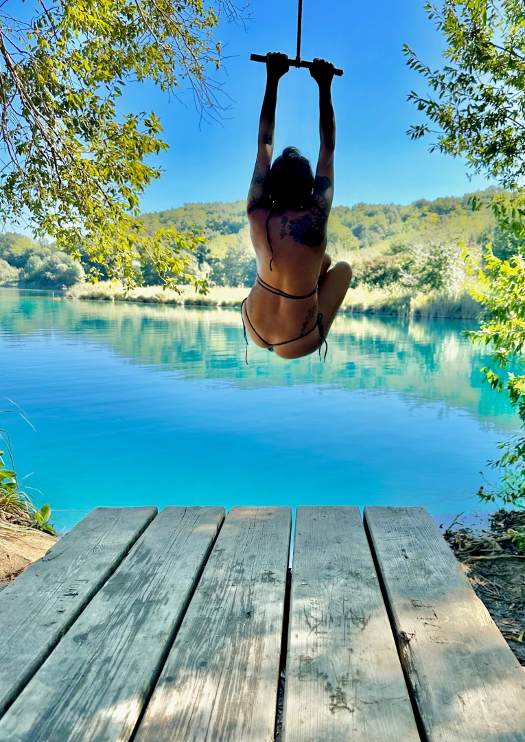 Vieni a vedere tutte le foto e video che ho fatto oggi al lago 