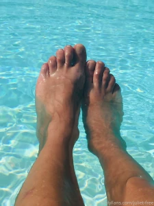 Feet in the water part 1