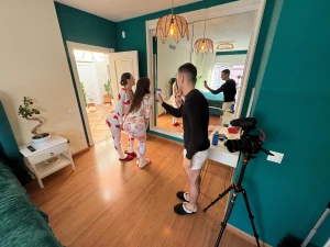 Some photos with missyennii and valentin21 right before shooting and