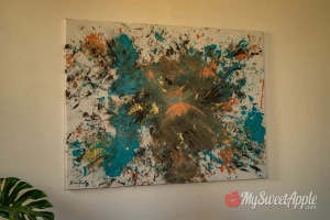 We wanted to see how our passion would look like as art and i think