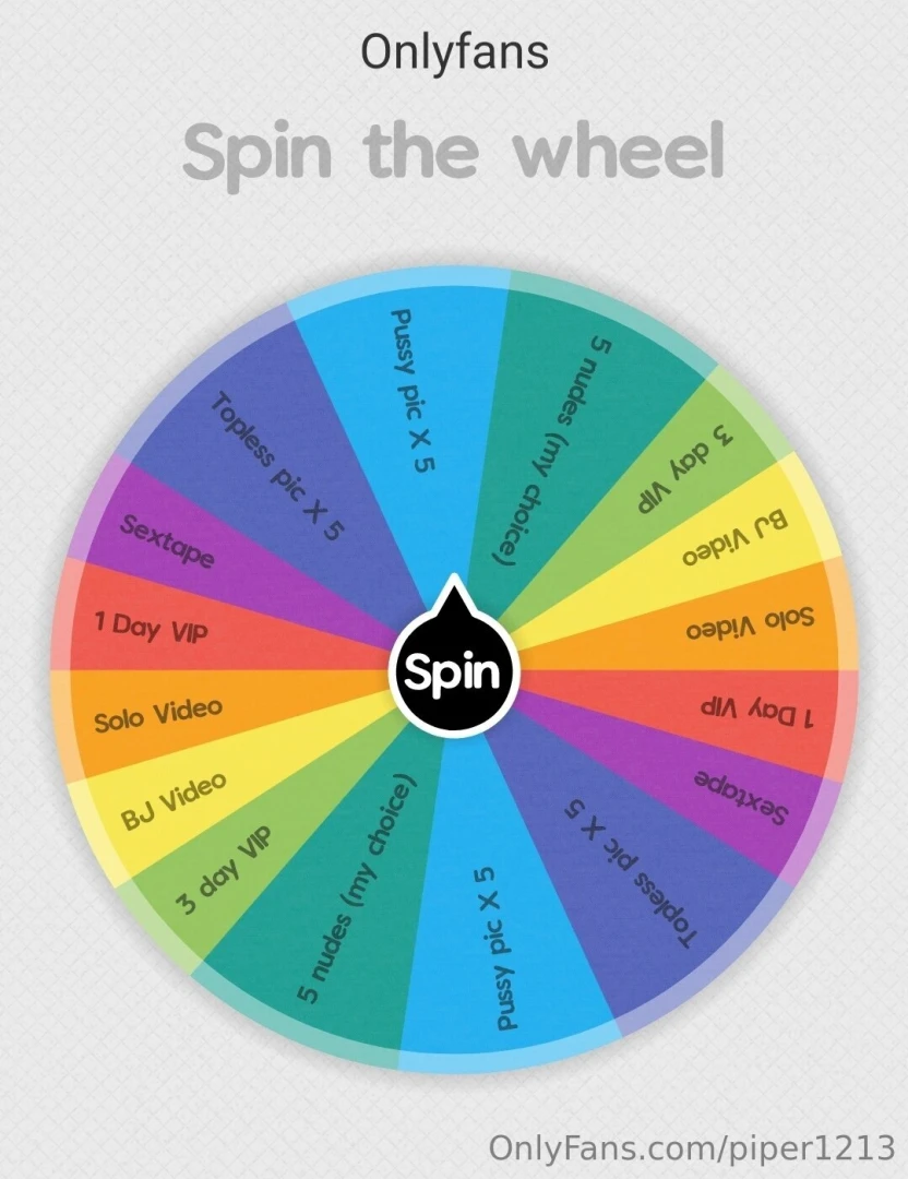 New game for my fans tip to spin the wheel new rewards and offers may 
