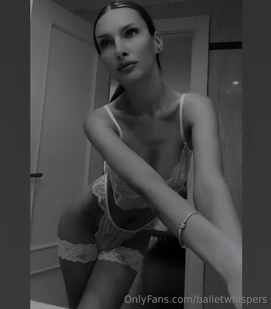 Lace lingerie in front of the mirror lace lincerie in front of the part 1 