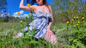 Enjoying the greens do you know what this yellow flower is called p