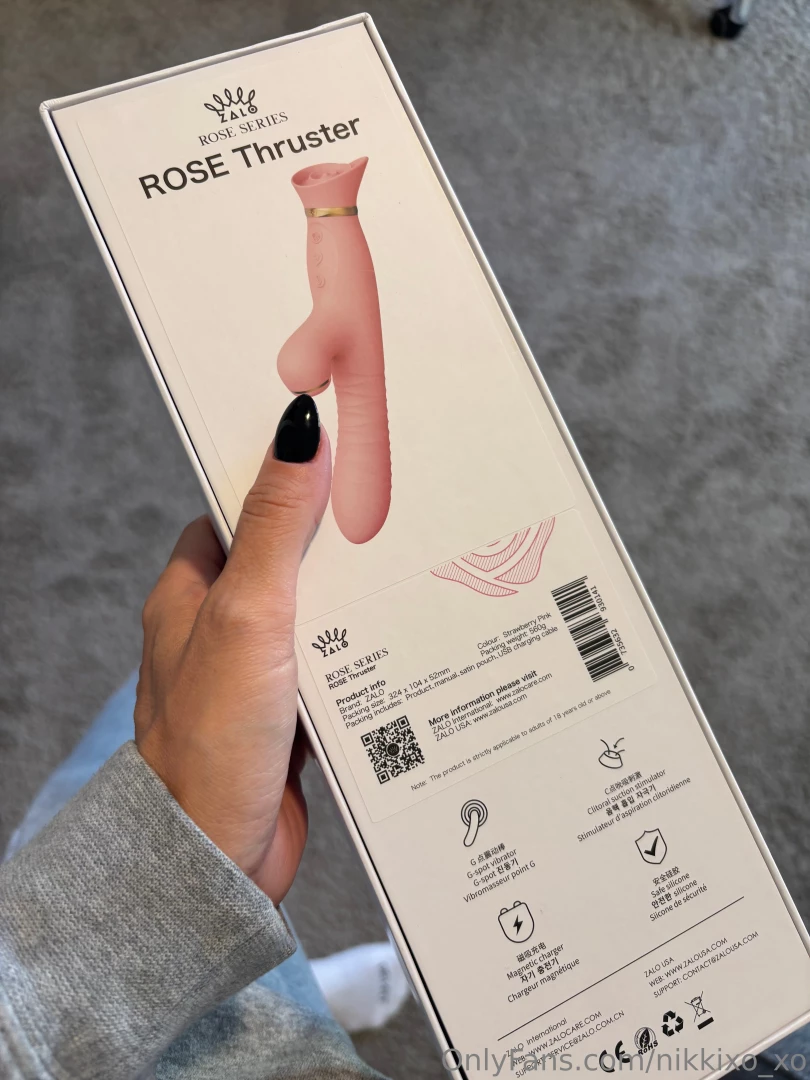 New toy alert thank you so much daddy j i can t wait to pound my 