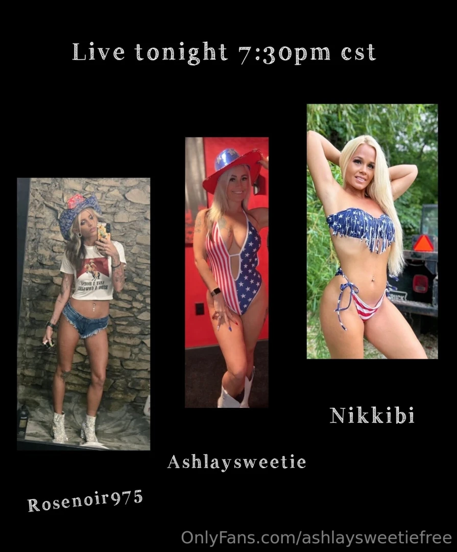 Join us live tonight 7 30pm cst don t wanna miss us 3 playing together 