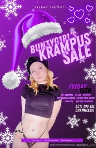 Krampus sale at midnight all channels 50 the christmas sale prequel part 1
