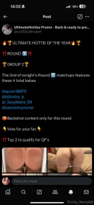 Go vote for and show me proof and i ll send you something in the dm s