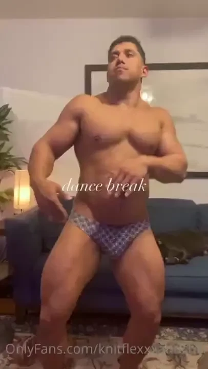 Flexing in my new bikini briefs i ordered this is my favorite part 1 
