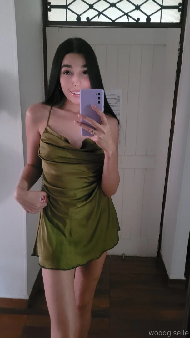 Wearing this dress but i ll let it slip off if you re daring enough to 