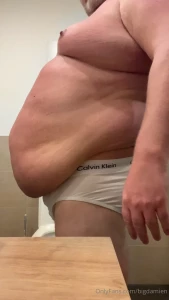 bigdamien - Hotel room bathroom belly check i love making sure that everything part 1 