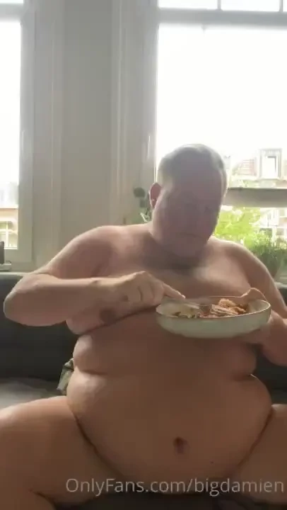 Also a little blob fatty mess video plus a belly rub eating one part 1 