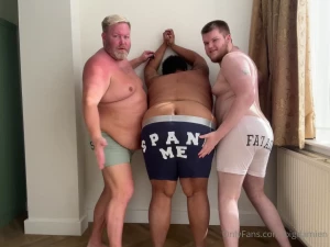 bigdamien - Behind the scenes some fun hot clips of when us three chubs met up for part 6 