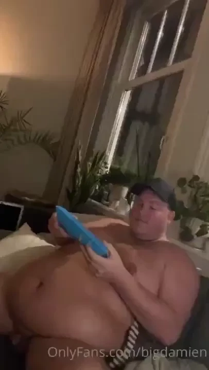 Part one stuffing myself while using a wand on my dick fat pad trying 