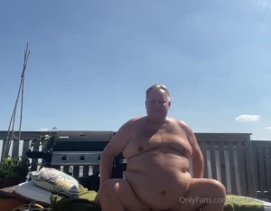 Fat and naked in public who would want to help me out and put