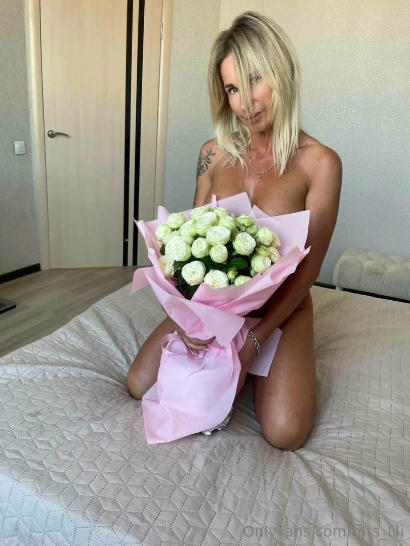 It s so wonderful when a woman is given flowers but it s even better 