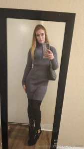 New dress ready to be broken in