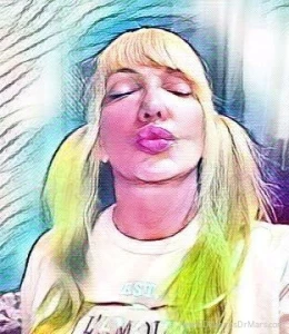 Artistic illustrations scroll with the arrow at right to see all the part 1