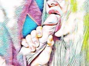 Artistic illustrations scroll with the arrow at right to see all the