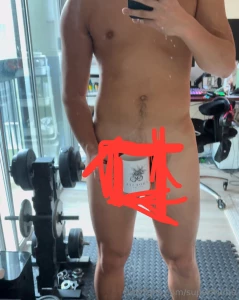 Have you seen a semi-hard dick swinging