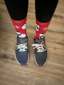 For my subs who love feet pics here s the cute socks i got to wear at