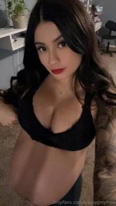 One of my fav things about pregnancy is swollen tits amp it stays wet