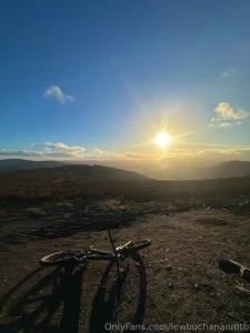 Scotland in february what an unreal day out on the bike 4 hours over