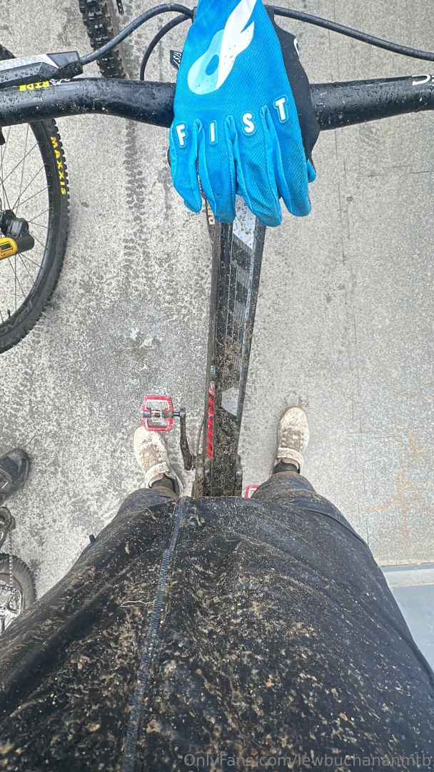 It was a mudder today for the whistler bike park race but guess what i 