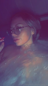 Naked in the hot tub come here bae part 1