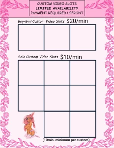 Pls read swipe for menu let me direct your fantasies i am getting an