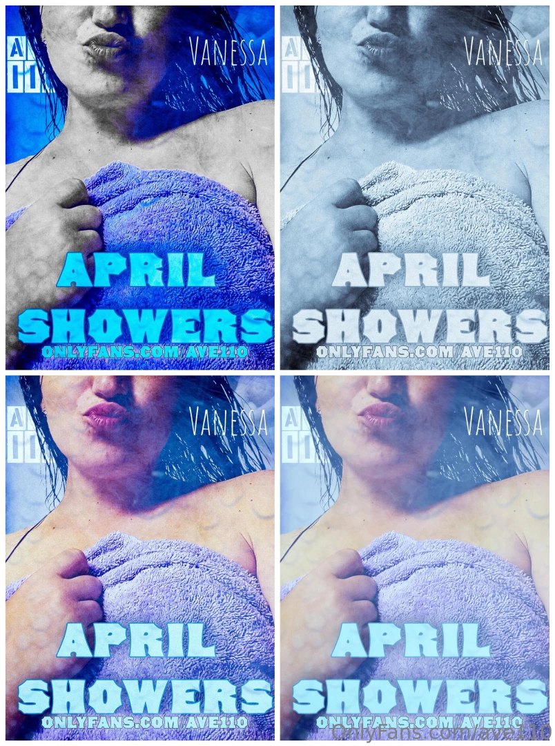 April showers event begins april 1st ave 110 will be uploading shower part 2 