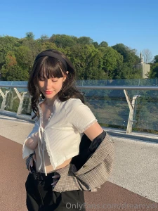 It was such a hot and sunny day today tip me under this post and ill