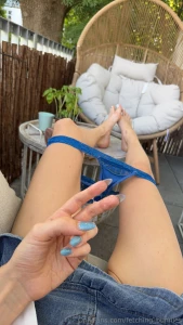 Got so horny on my balcony today you can see more on my vip account