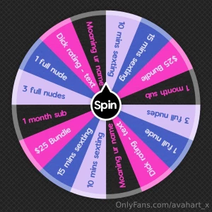 Spin and win you are guaranteed to win 5 - 1 spin 9 - 2 spins 4 ea - 5