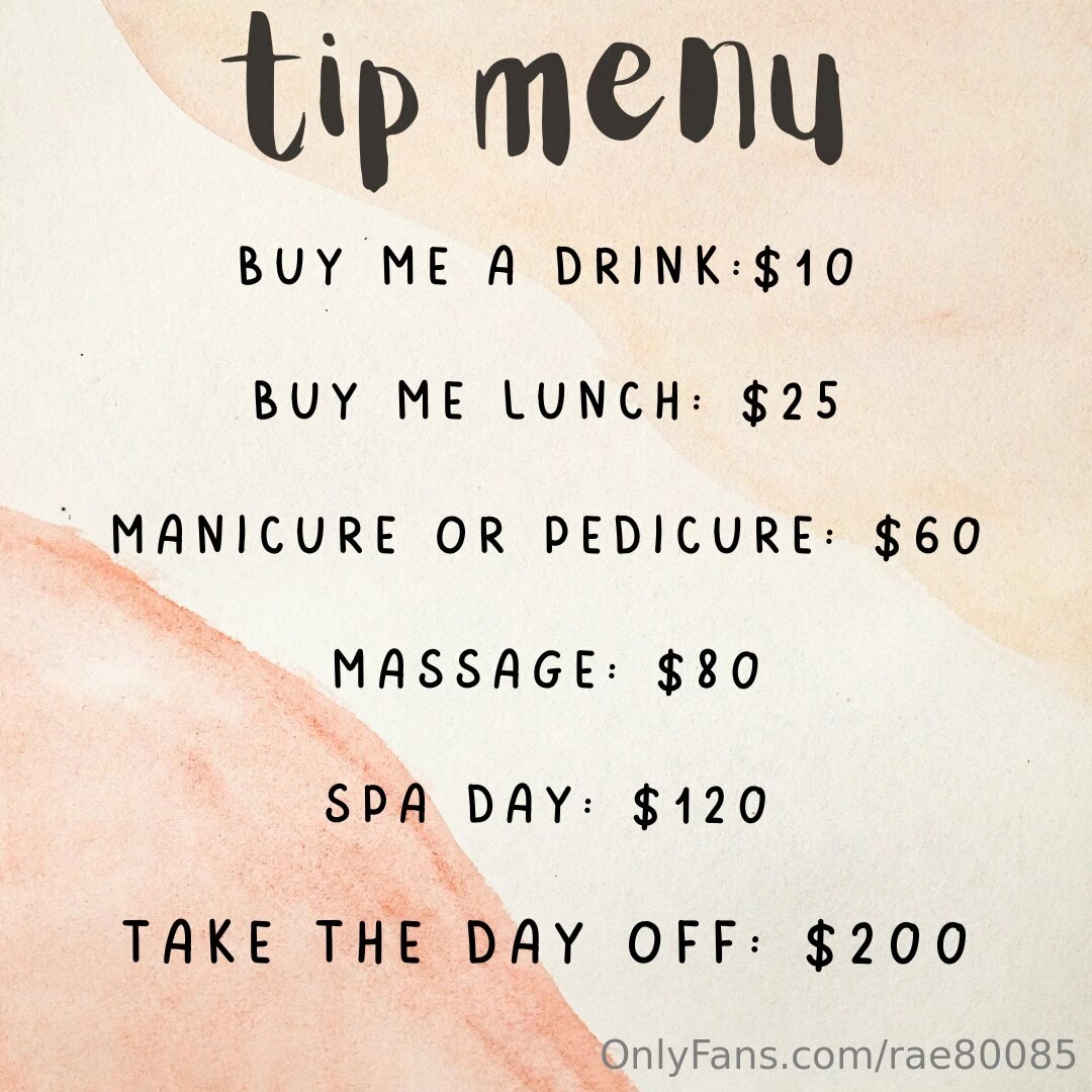 Updated tip menu if you have any questions or if you don t see part 2 