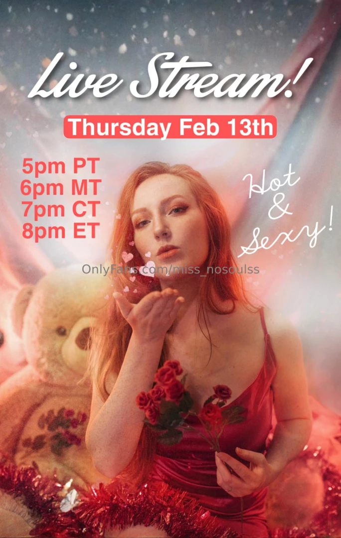 Live stream thursday feb 13th where this page when 5pm pt 6pm mt 7pm 