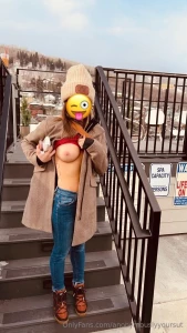 Throwback to some sexy park city shenanigans we found a sweet airbnb part 1