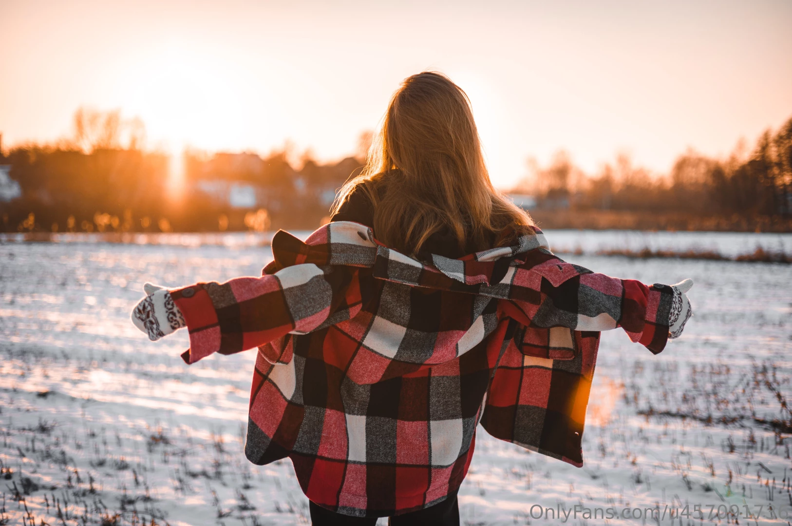 Let the snow stay cold and i will warm you with my energy 