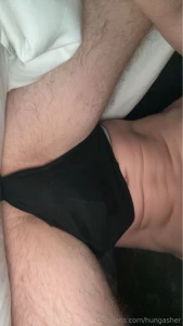 Frat underwear bursting at the seams with cock